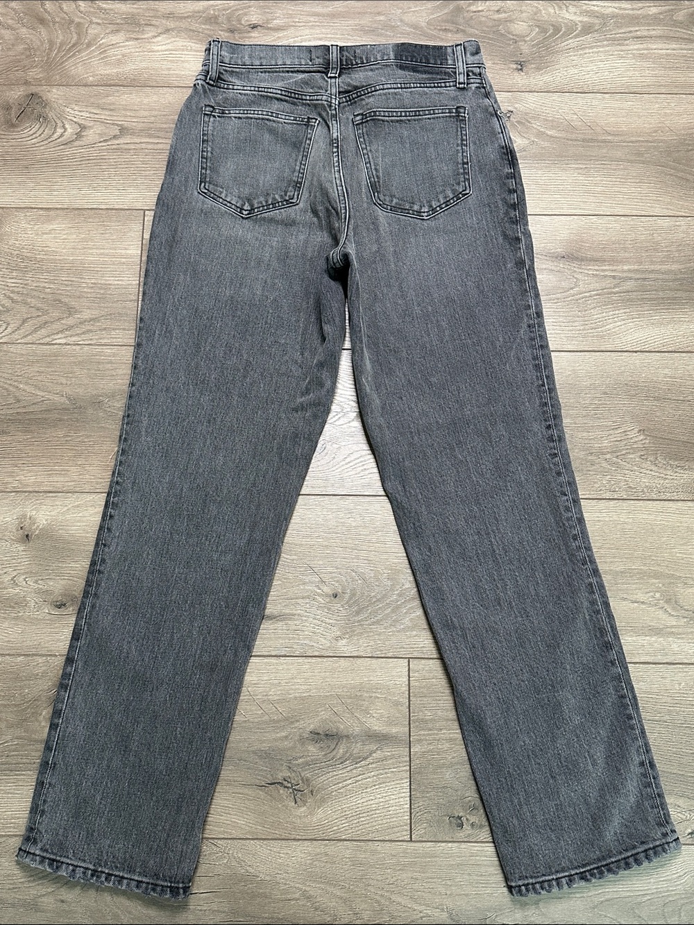 Abercrombie & Fitch The 90’s Straight Ultra High Rise Jeans Black Gray 29 - Picture 5 of 12